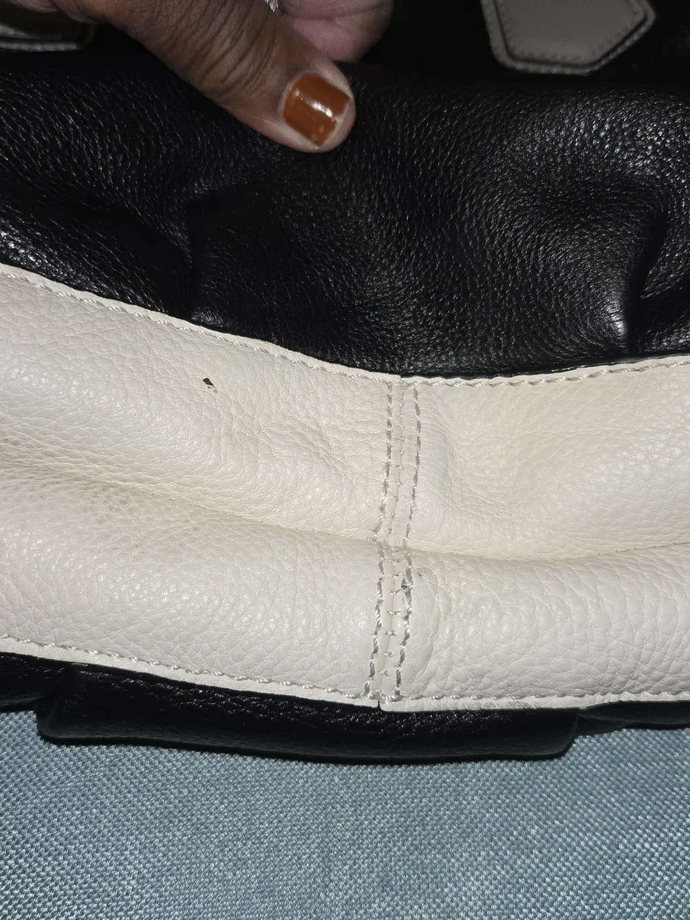 Oryany Color-blocked Black, White &Gray Women’s Shoulder Bag. GUC. - Picture 4 of 8